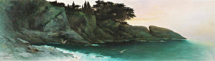 Karl Wilhelm Diefenbach Painting - Capri II - Digital Remastered Edition by Karl Wilhelm Diefenbach