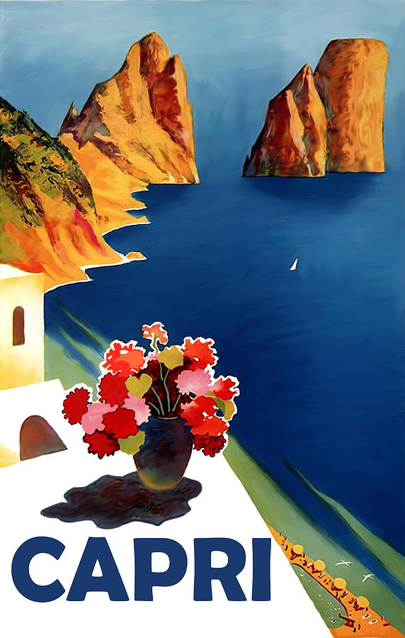 Flower Digital Art - Capri by Long Shot