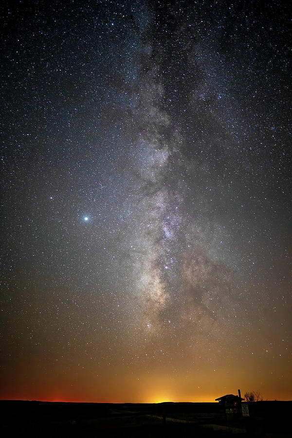 Milky Way Perspective  Photograph by Harriet Feagin