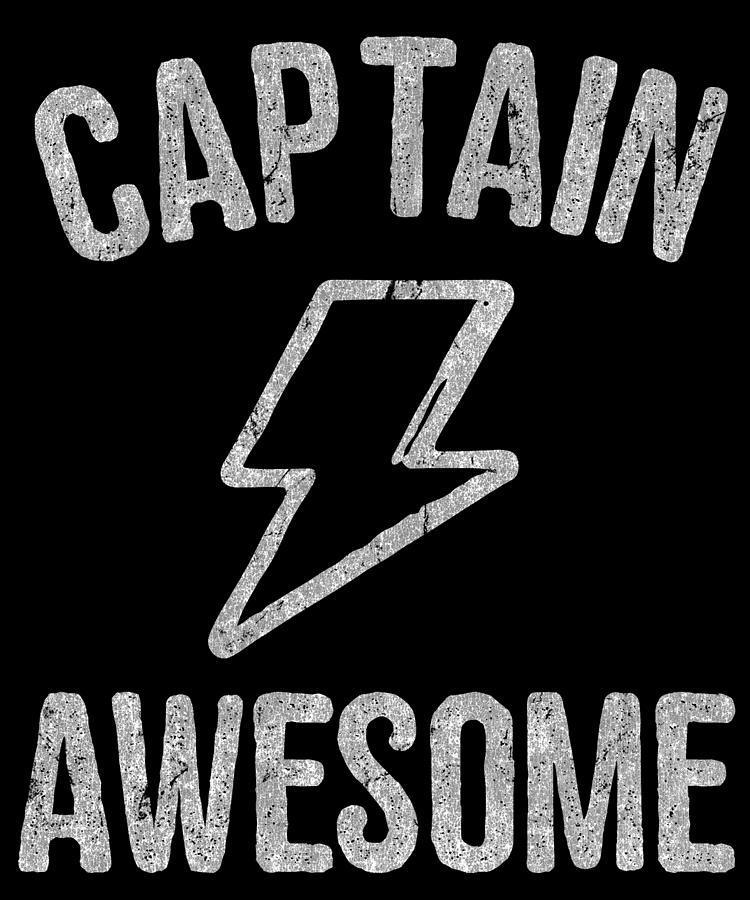 Captain Awesome Digital Art by Flippin Sweet Gear