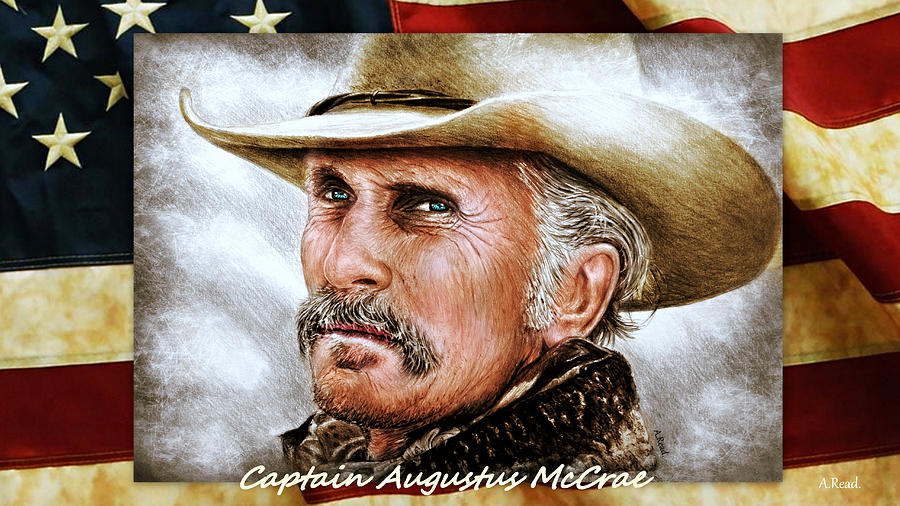 Augustus McCrae Texas Ranger Art Print by Andrew Read - Fine Art America