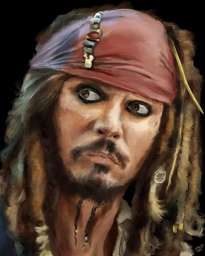 Captain Jack Digital Art by Stark Ry - Fine Art America