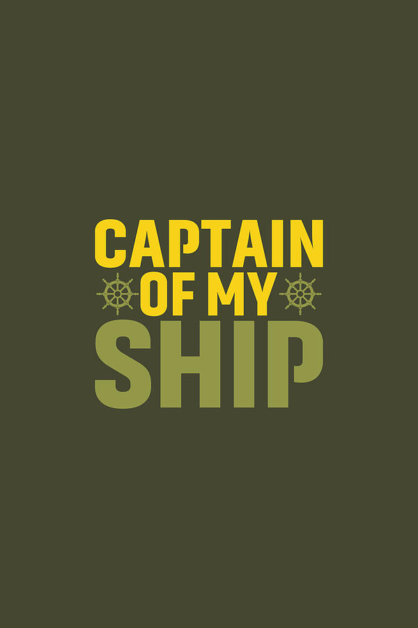 Captain of my Ship-01 A Painting by Celestial Images | Pixels