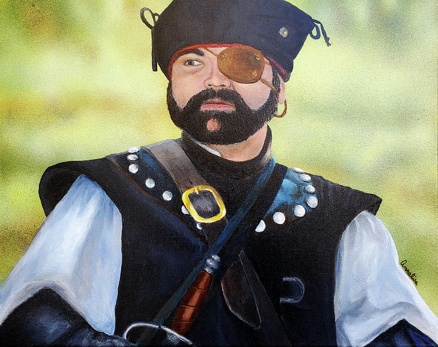 Captain Petard Painting by Annalisa Rivera-Franz