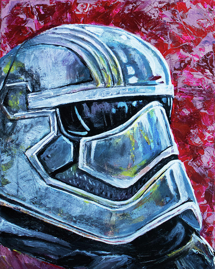 Captain Phasma Painting by Aaron Spong