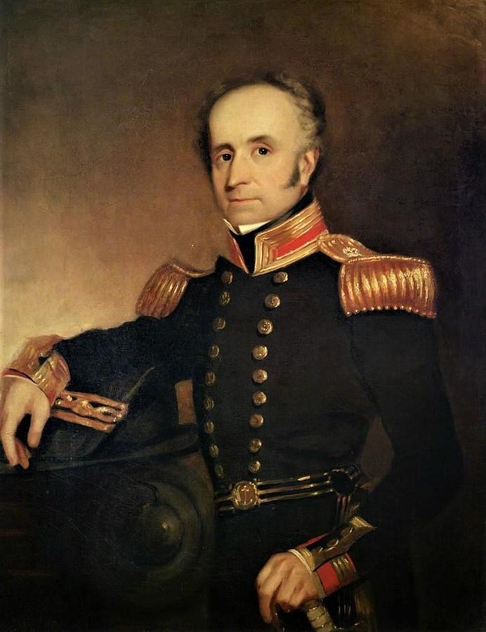 Captain Thomas Dickinson 1786-1854 Painting by Henry William ...