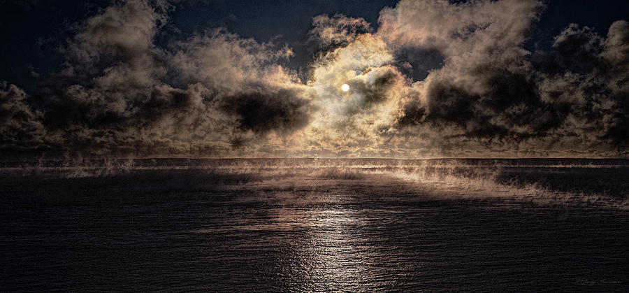 Captivating Sea Smoke Photograph by Marty Saccone