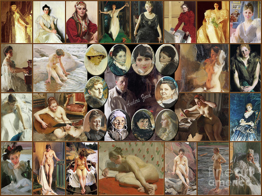 Capturing Femininity - A Collection of Stunning Paintings Celebrating Womens Jigsaw Puzzle