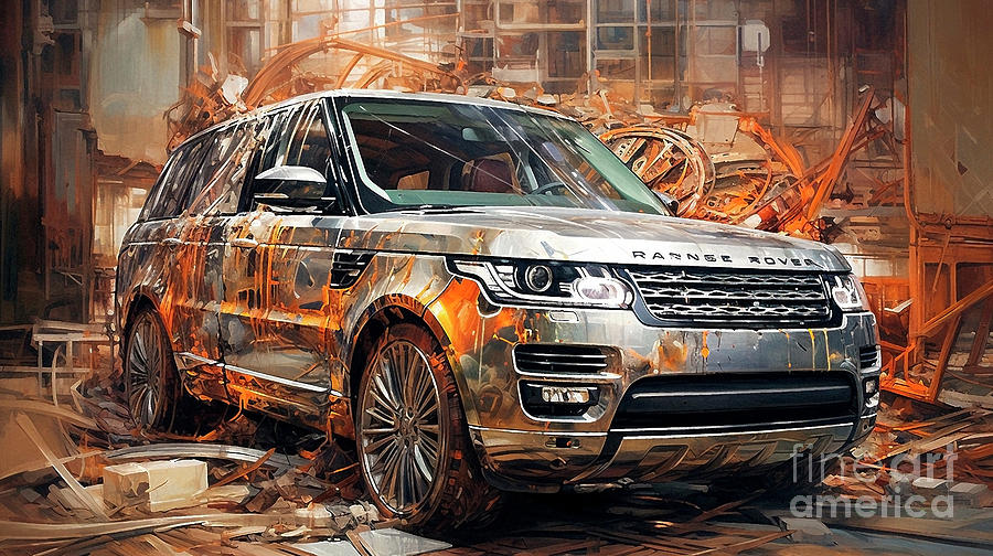 Car 2413 Land Rover Range Rover Sport Drawing