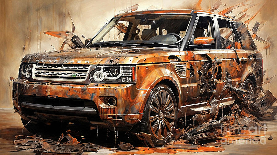 Car 2846 Land Rover Range Rover Sport Drawing