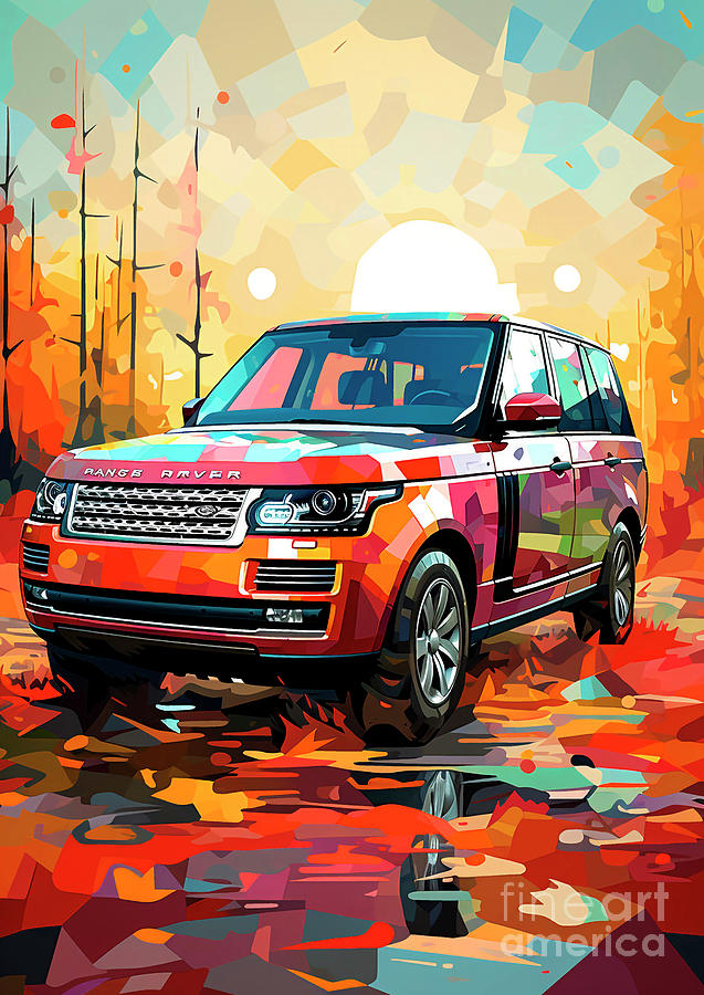 Car 384 Land Rover Range Rover Painting