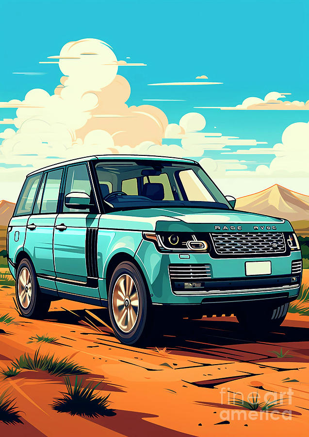 Car 385 Land Rover Range Rover Painting