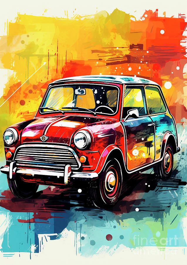 Car 417 Mini Cooper Painting