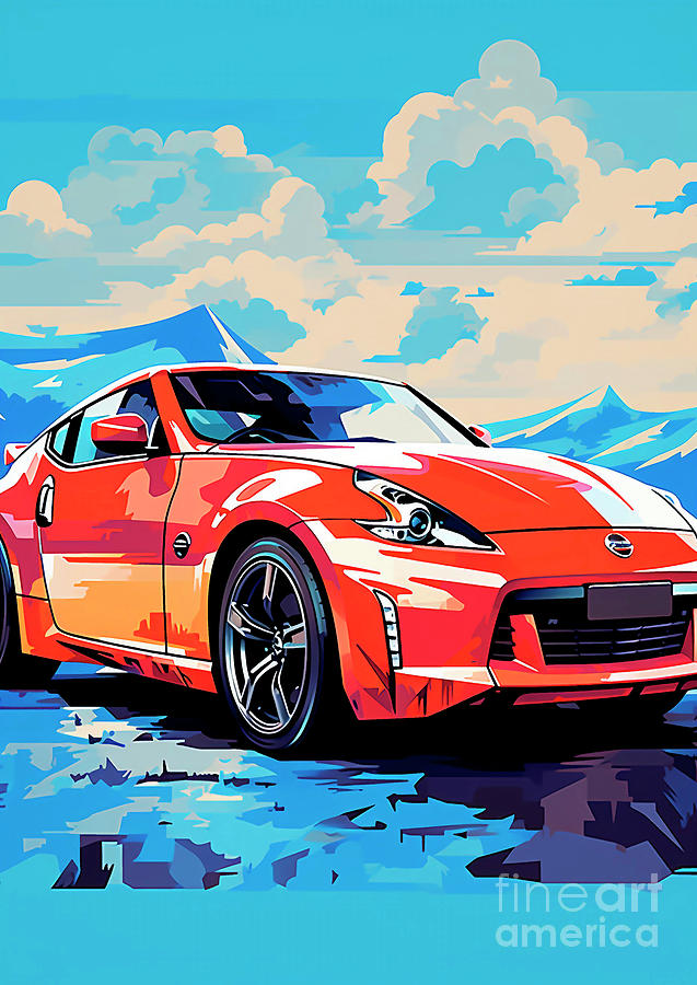 Car 432 Nissan 370z Painting