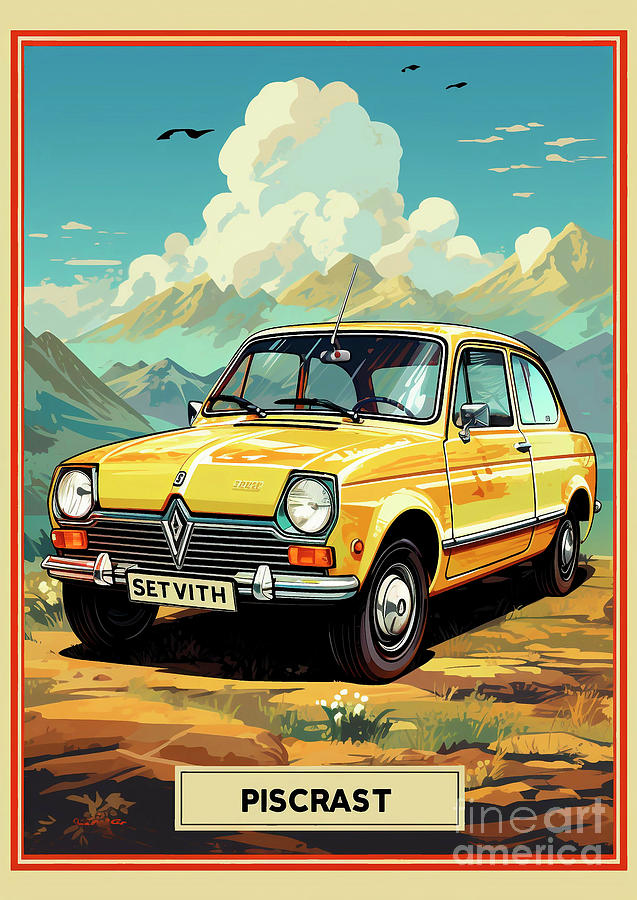 Car 452 Renault Clio Painting