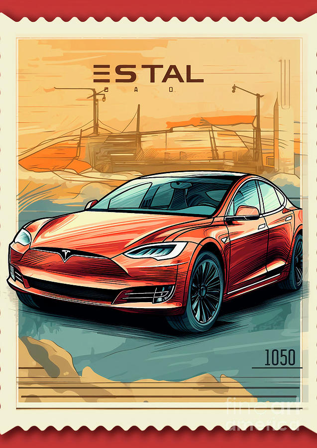 Car 479 Tesla Model S Painting