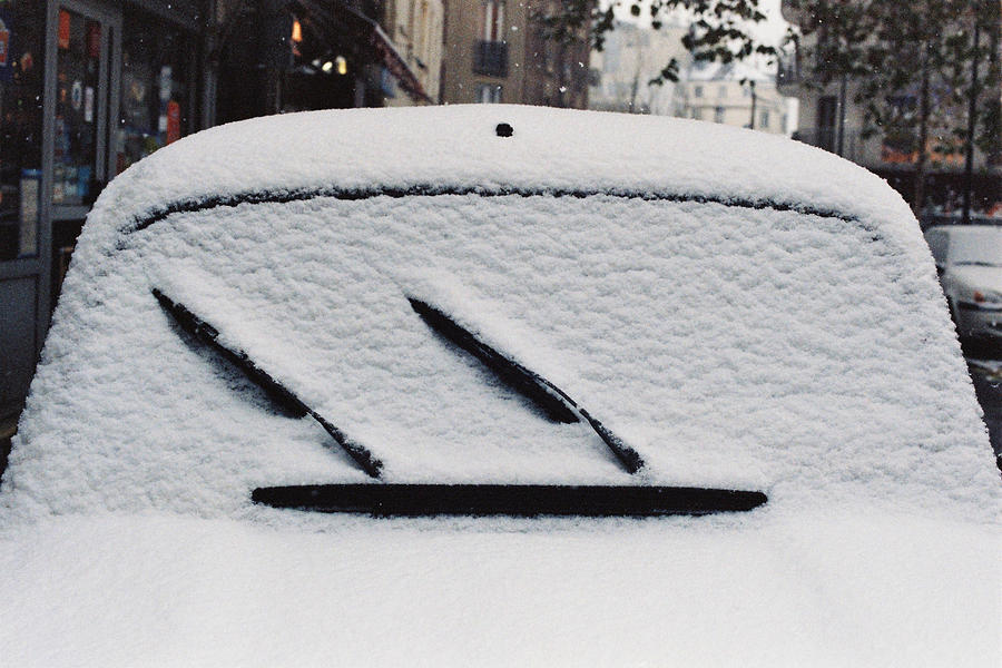 Car covered in snow Photograph by Arturo Oliva Pedroza