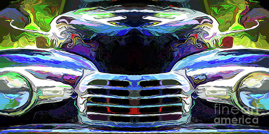 Car Grill - Stylized Photograph