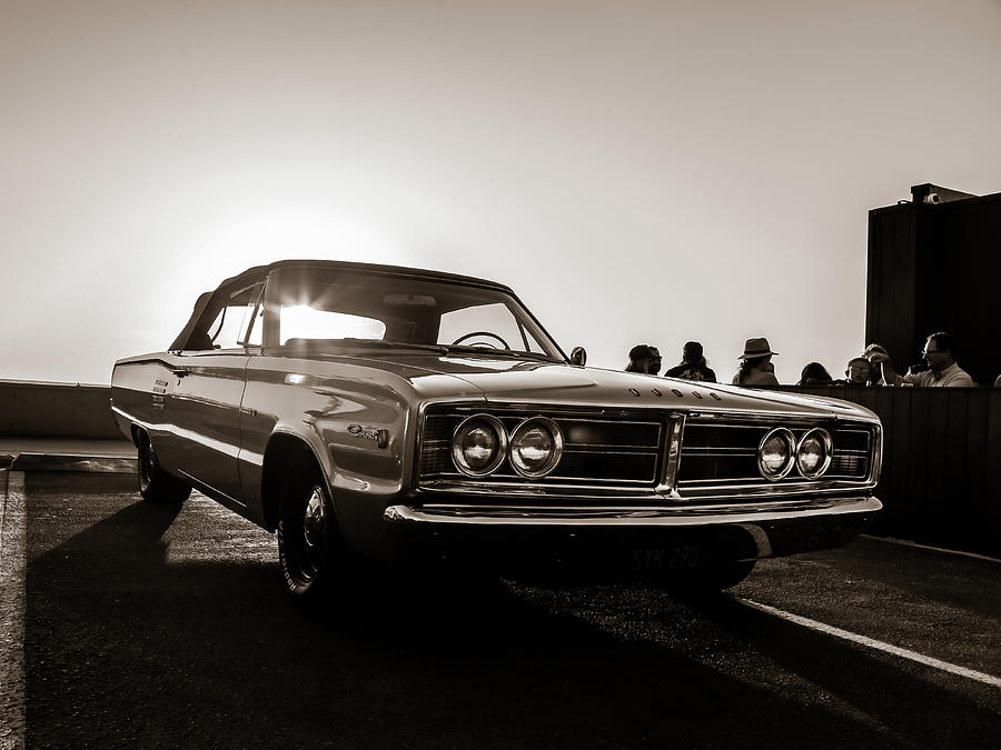 car in Los Angeles Photograph by Alberto Zanoni