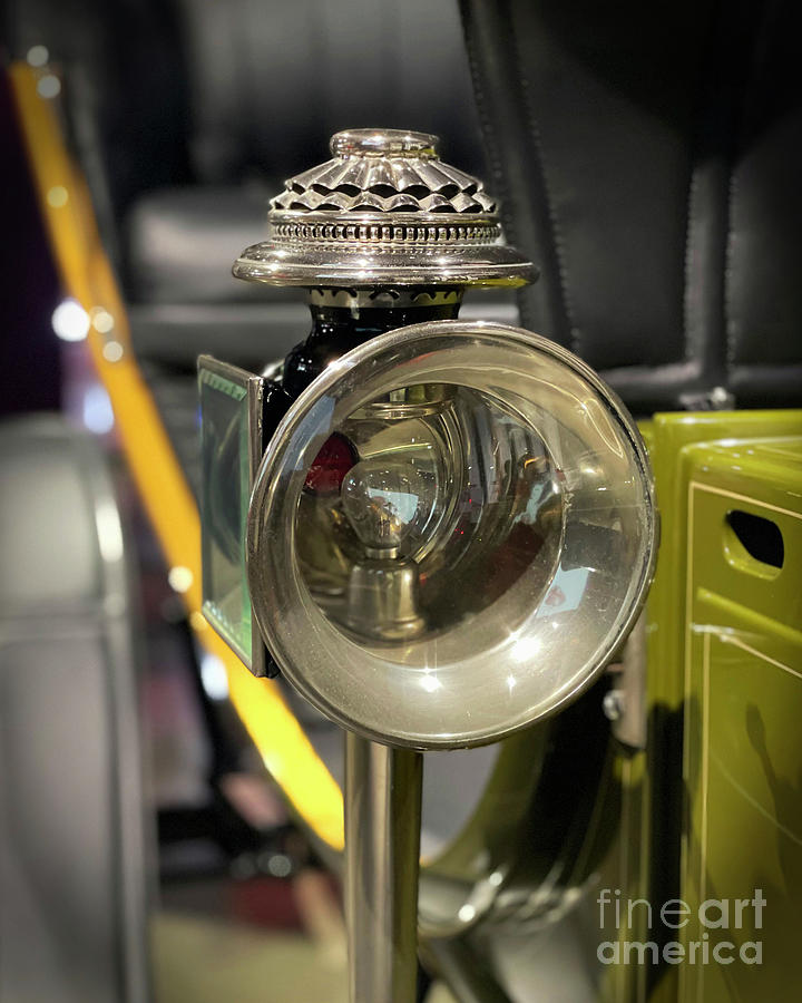 Car Lantern Photograph by Cheryl Del Toro