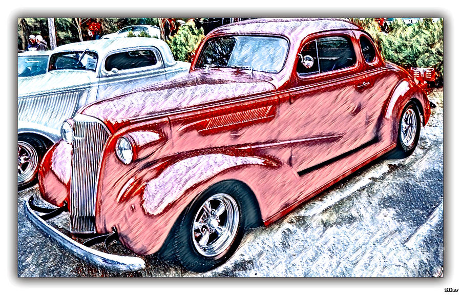 Antique Car Shows VA Digital Art by Myra Bernard Fine Art America