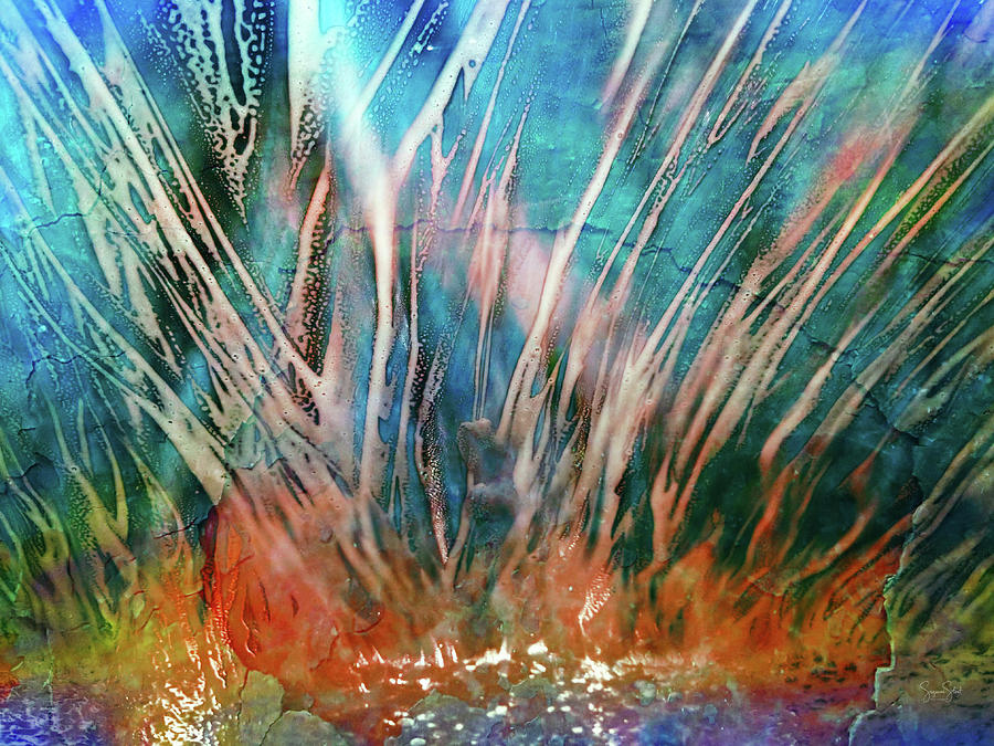 Car Wash Abstract Photograph by Suzanne Stout