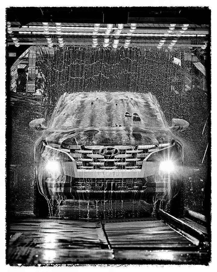 Car Wash, Anderson, SC Photograph by Daniel Fleming Car Wash, Anderson, SC Photograph by Daniel Fleming