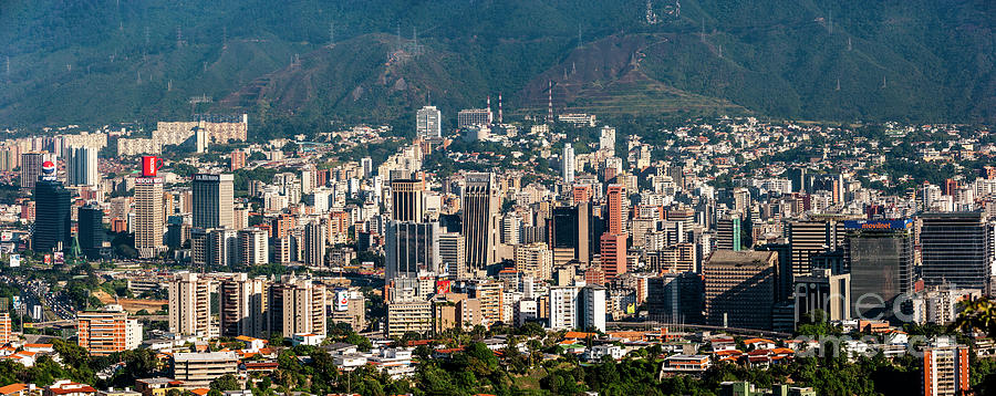 Caracas Skyline Photograph by Juan Silva - Fine Art America