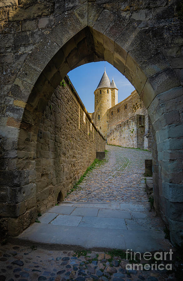 Carcassonne Gate Photograph by Inge Johnsson