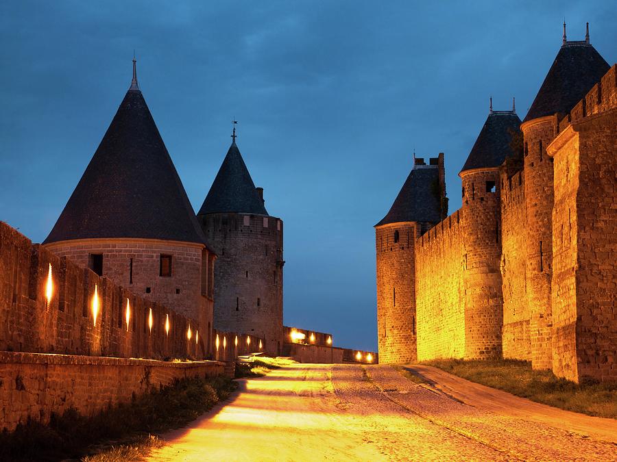Carcassonne, Languedoc, France Photograph by Sarah Howard