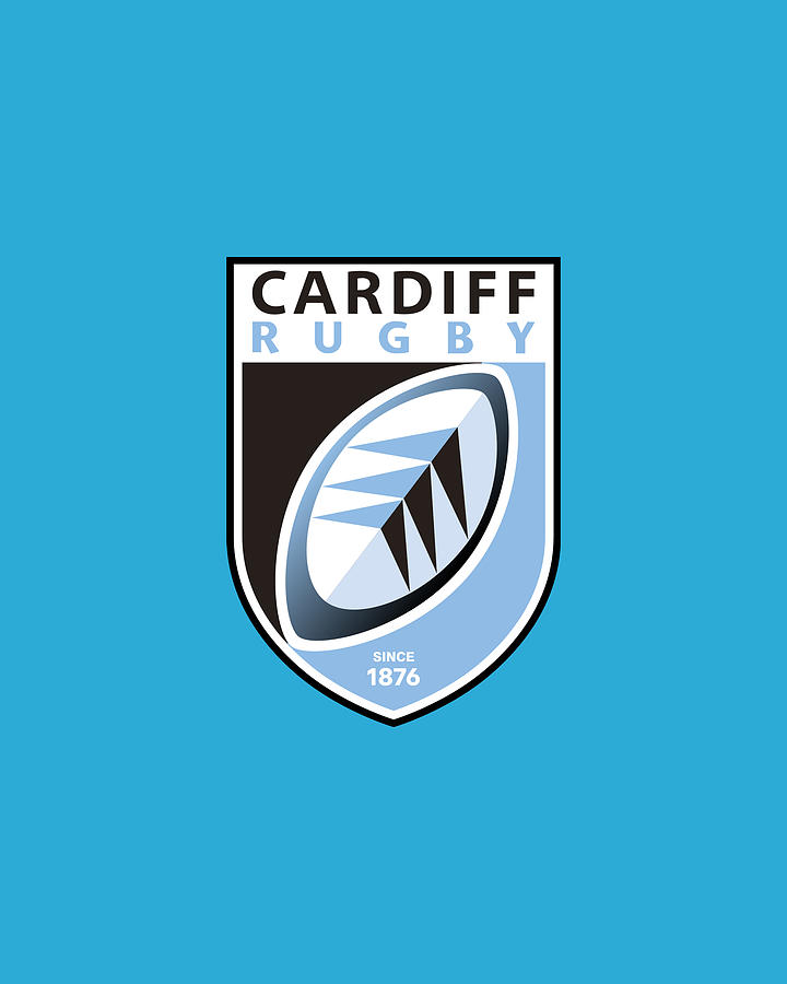 Cardiff Blues Rugby Team Digital Art by San Frans - Fine Art America