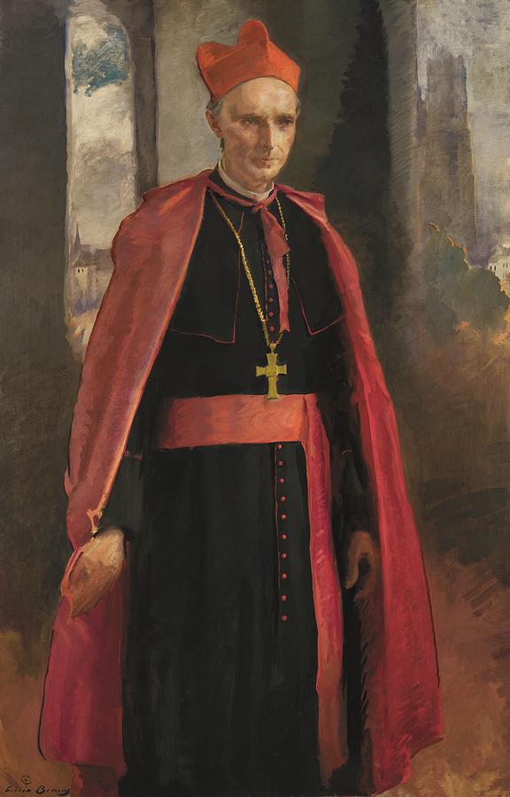 Historical Figures Painting - Cardinal Mercier by Cecilia Beaux