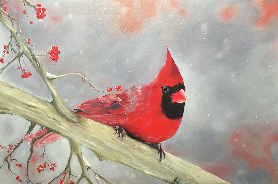 Perched Up High Painting by Stella Marin
