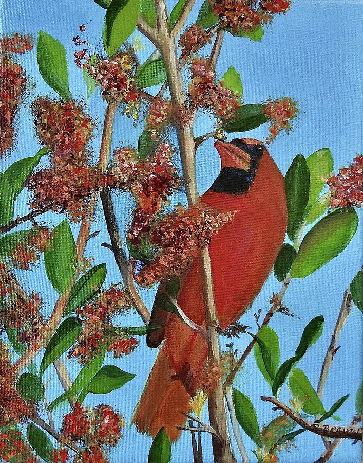 Cardinals  Hope Painting by Pat Branch-Fontaine