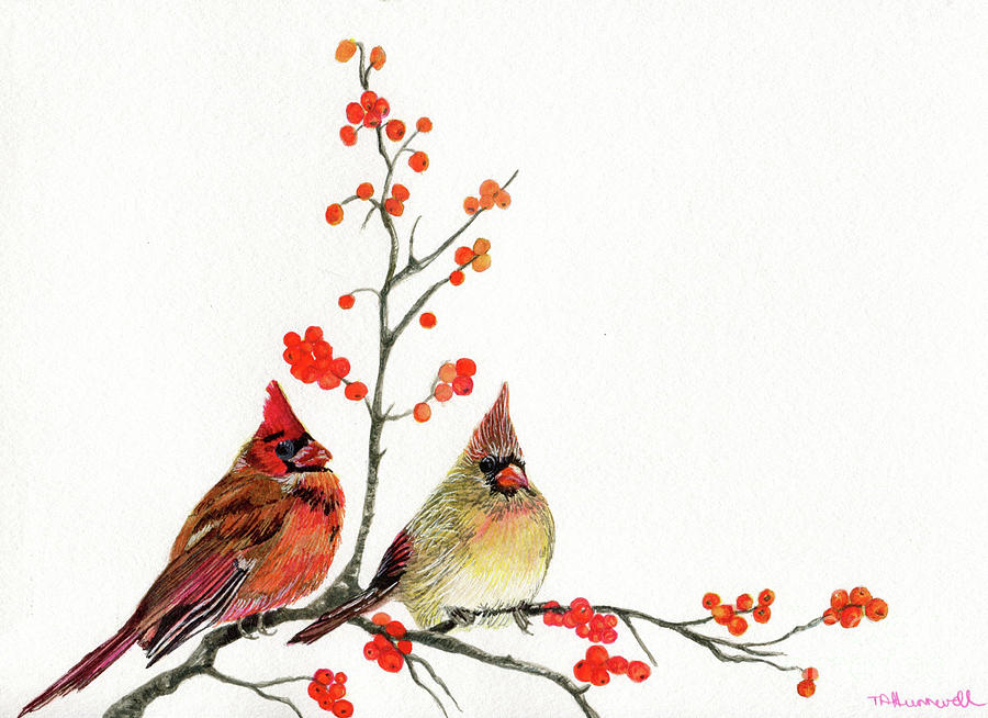 Cardinals Painting