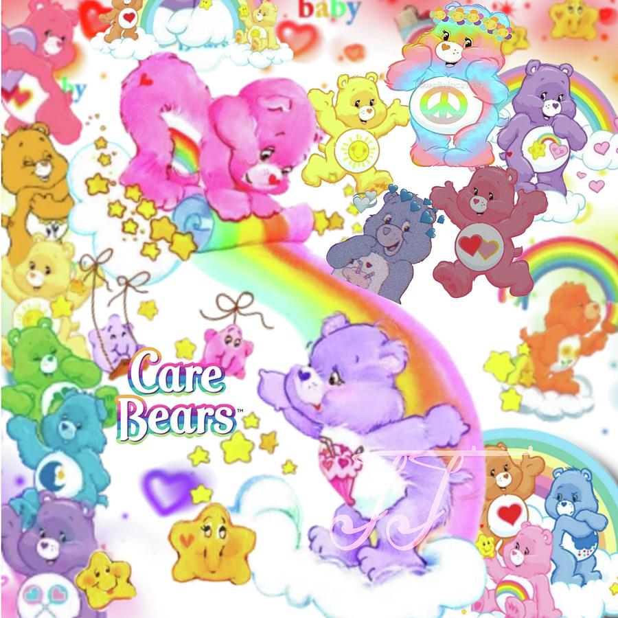 Carebears Digital Art by Yolanda Peters - Fine Art America