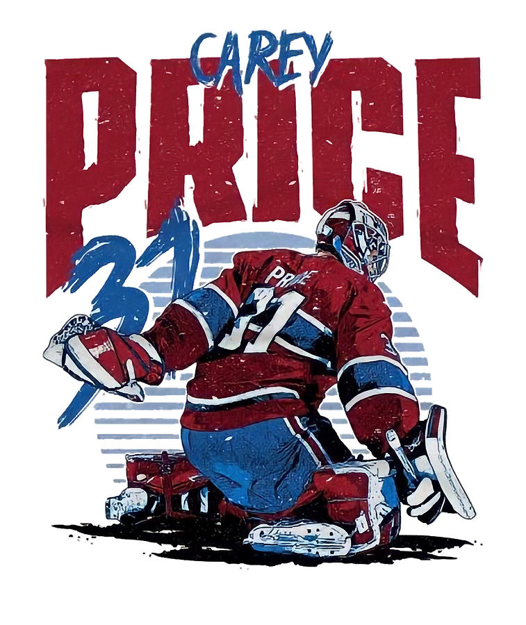 Carey Price Hockey Digital Art by Kelvin Kent