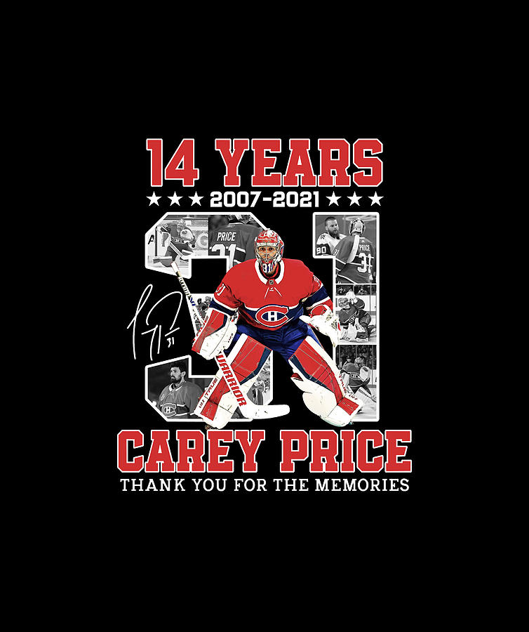 Carey Price Ice Hockey Digital Art by Kelvin Kent