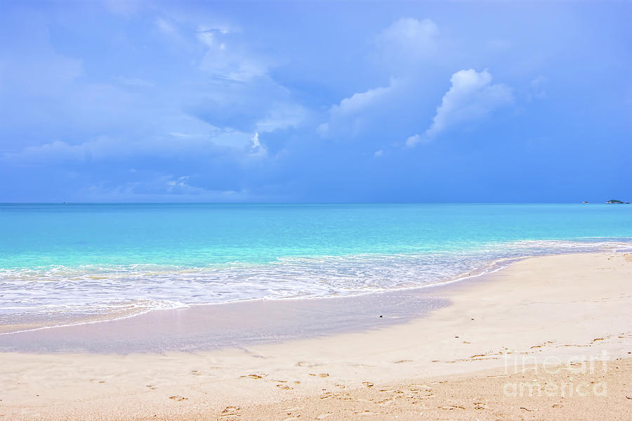 Caribbean Beach Antigua Photograph by Olga Hamilton