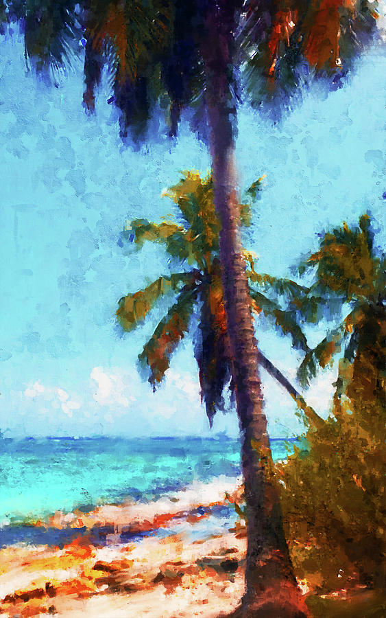 Caribbean Dream - 03 Painting by AM FineArtPrints