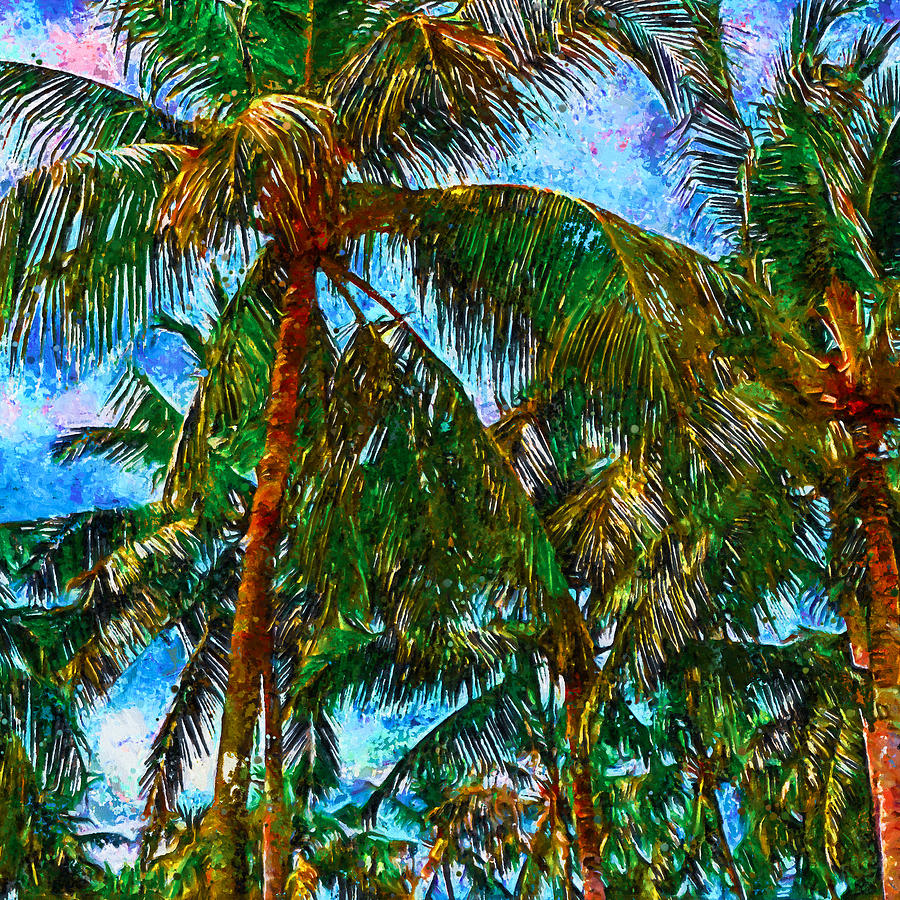 Caribbean Dream - 05 Painting by AM FineArtPrints