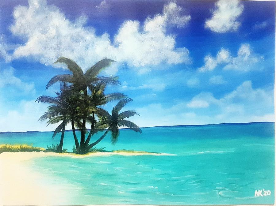 Caribbean Holiday Painting by Nuzhat Khan - Fine Art America