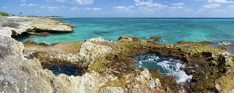Caribbean Panorama Photograph by Aaron Spong