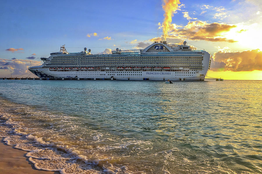 Caribbean Princess Grand Turk Turks and Caicos Photograph by Paul James ...