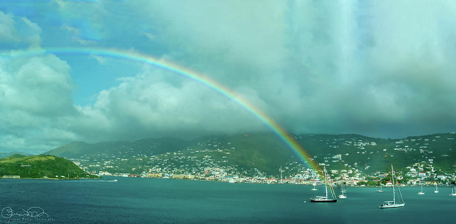 Caribbean Rainbow Photograph by Susan Molnar