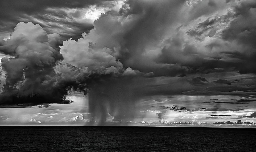 Caribbean Storm Photograph by Allen Carroll