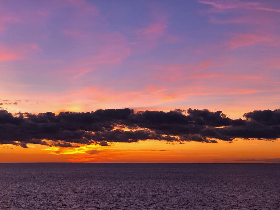 Caribbean Sunset Photograph by Linda James