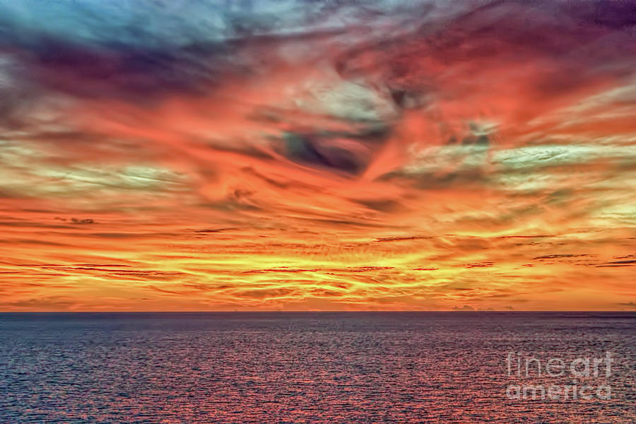 Caribbean Sunset Photograph by Olga Hamilton