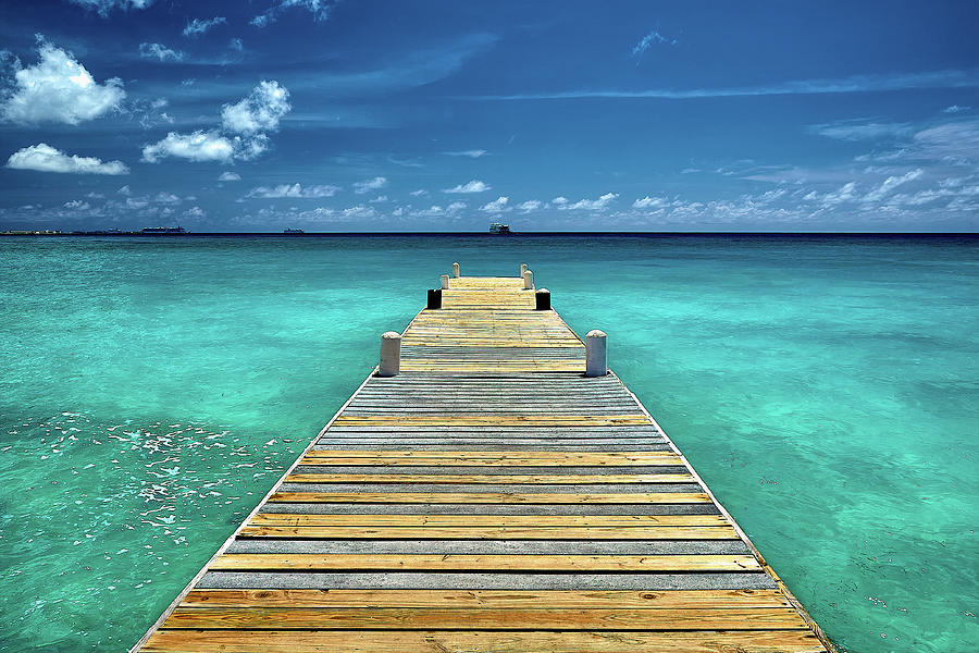 Caribbean View Photo Photograph by Dana Bibeault - Fine Art America