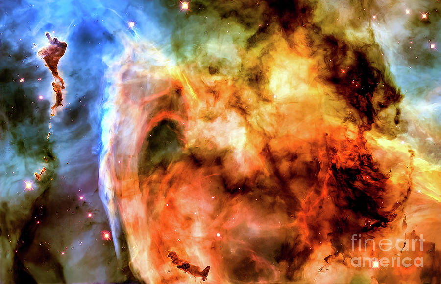 Carina Nebula and Keyhole Nebula Photograph by M G Whittingham